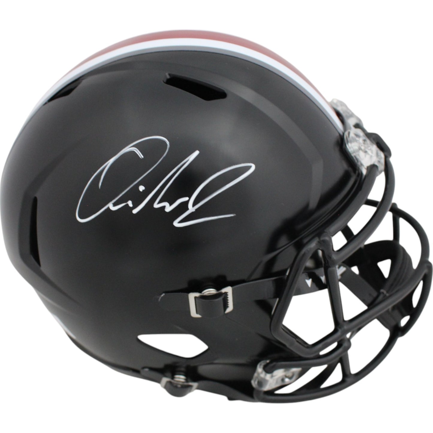 Quinshon Judkins Signed Ohio State Buckeyes Black Speed Full Size Helmet