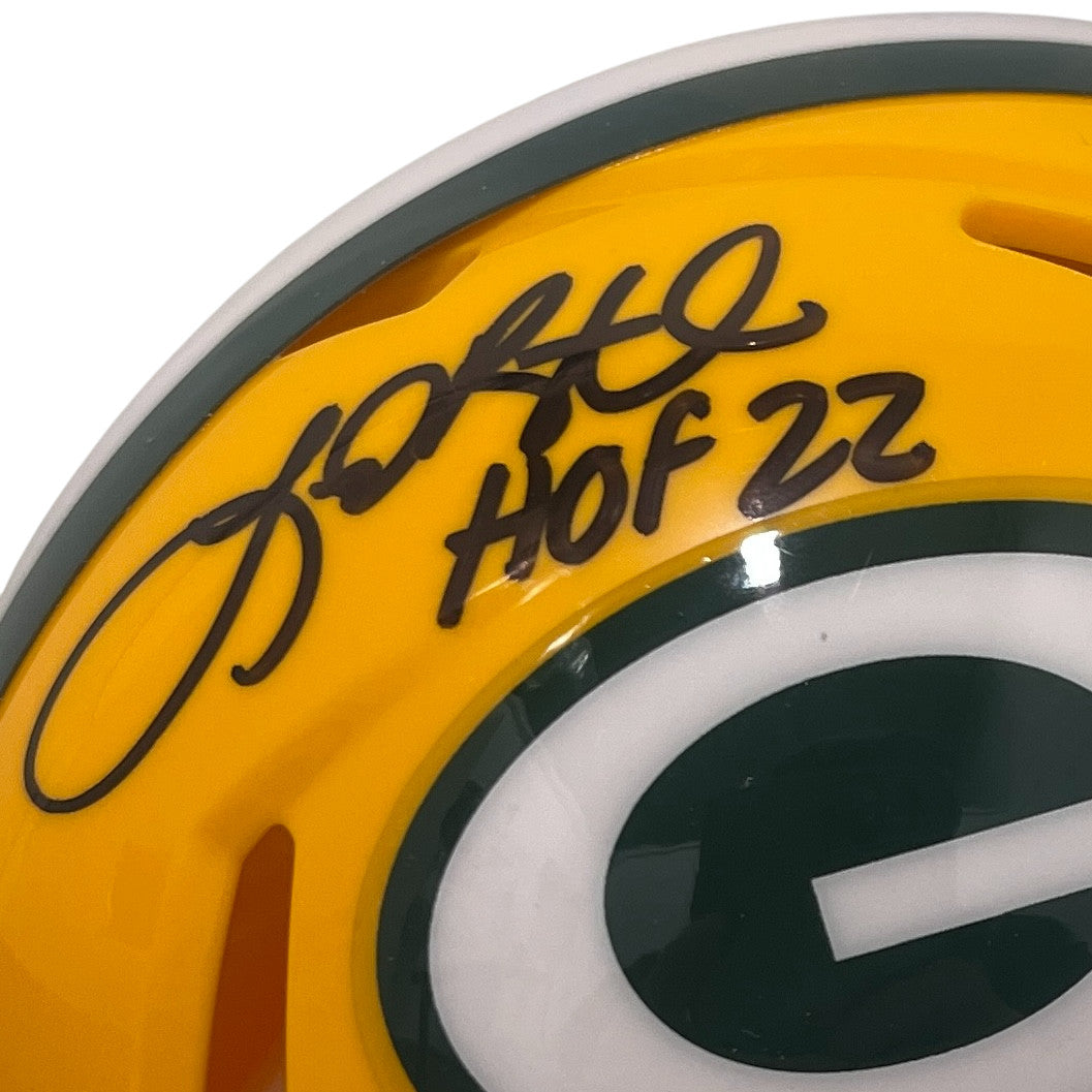 LeRoy Butler Green Bay Packers Signed Speed Mini Helmet HOF 22 Beckett COA