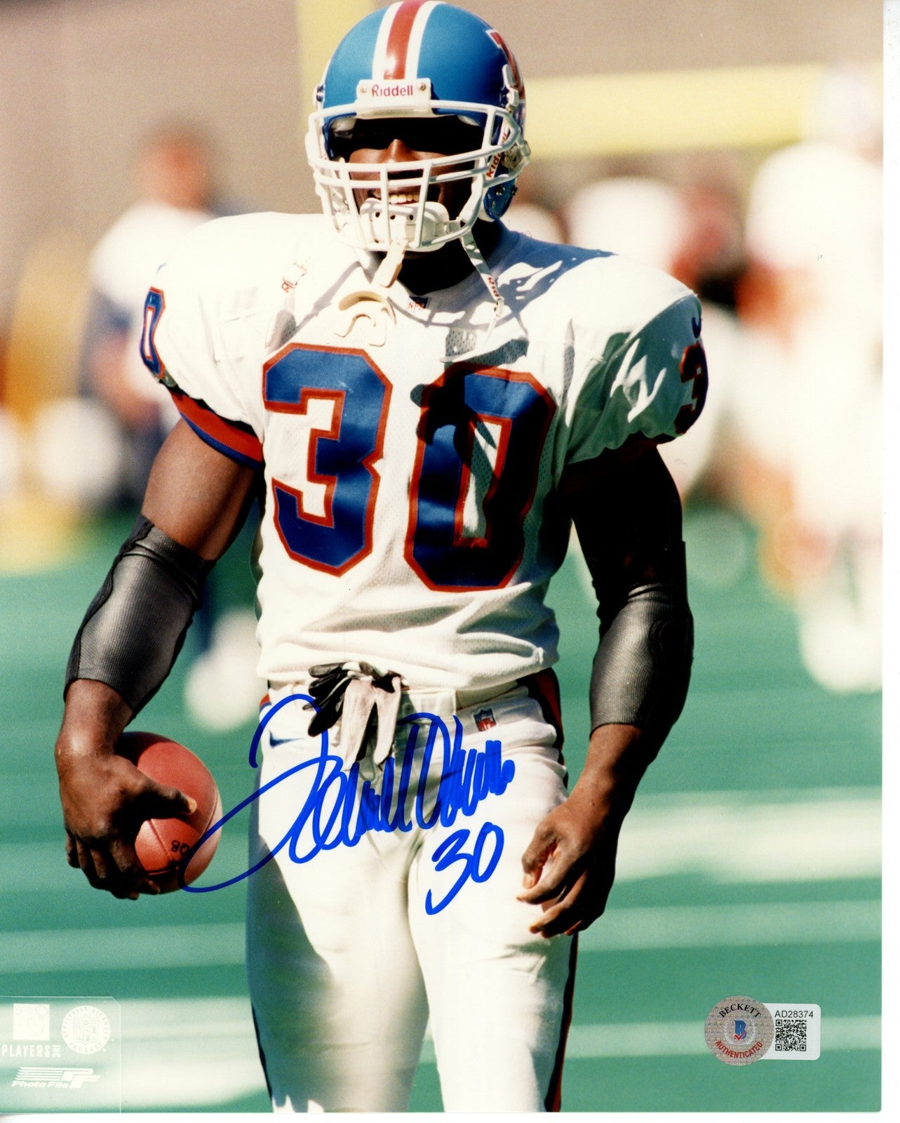 Terrell Davis Autographed Denver Broncos 8x10 Photo