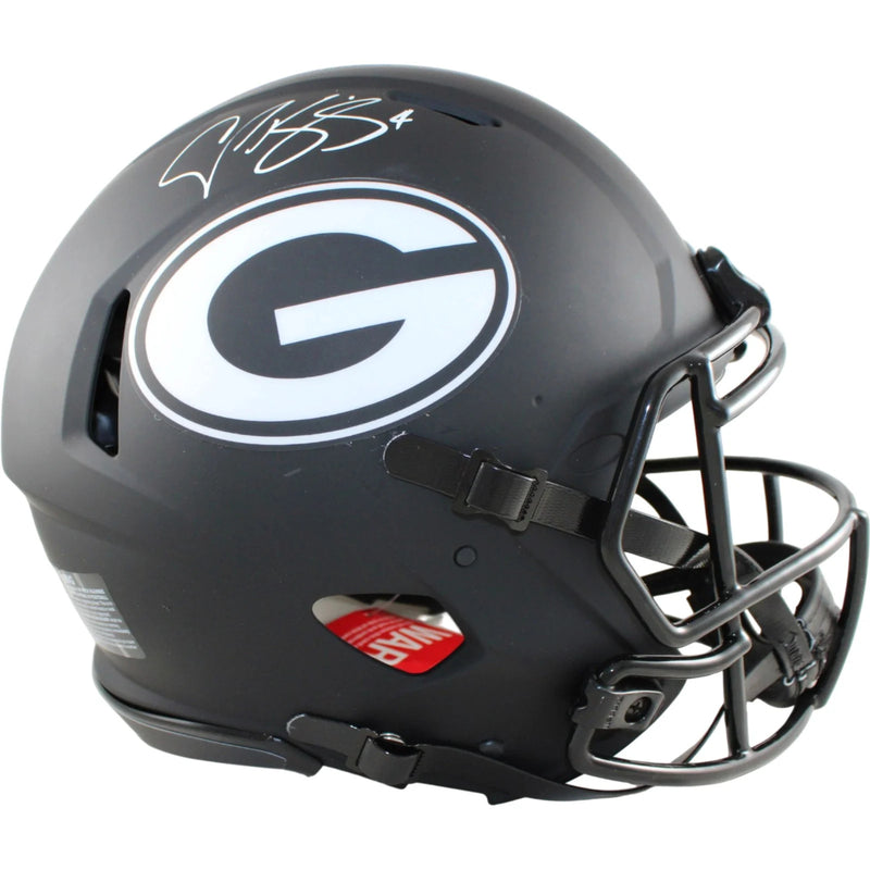 Champ Bailey Signed Georgia Bulldogs Full Size Eclipse Helmet