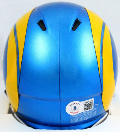 Cam Akers Signed Los Angeles Rams 2020 Speed Mini Helmet