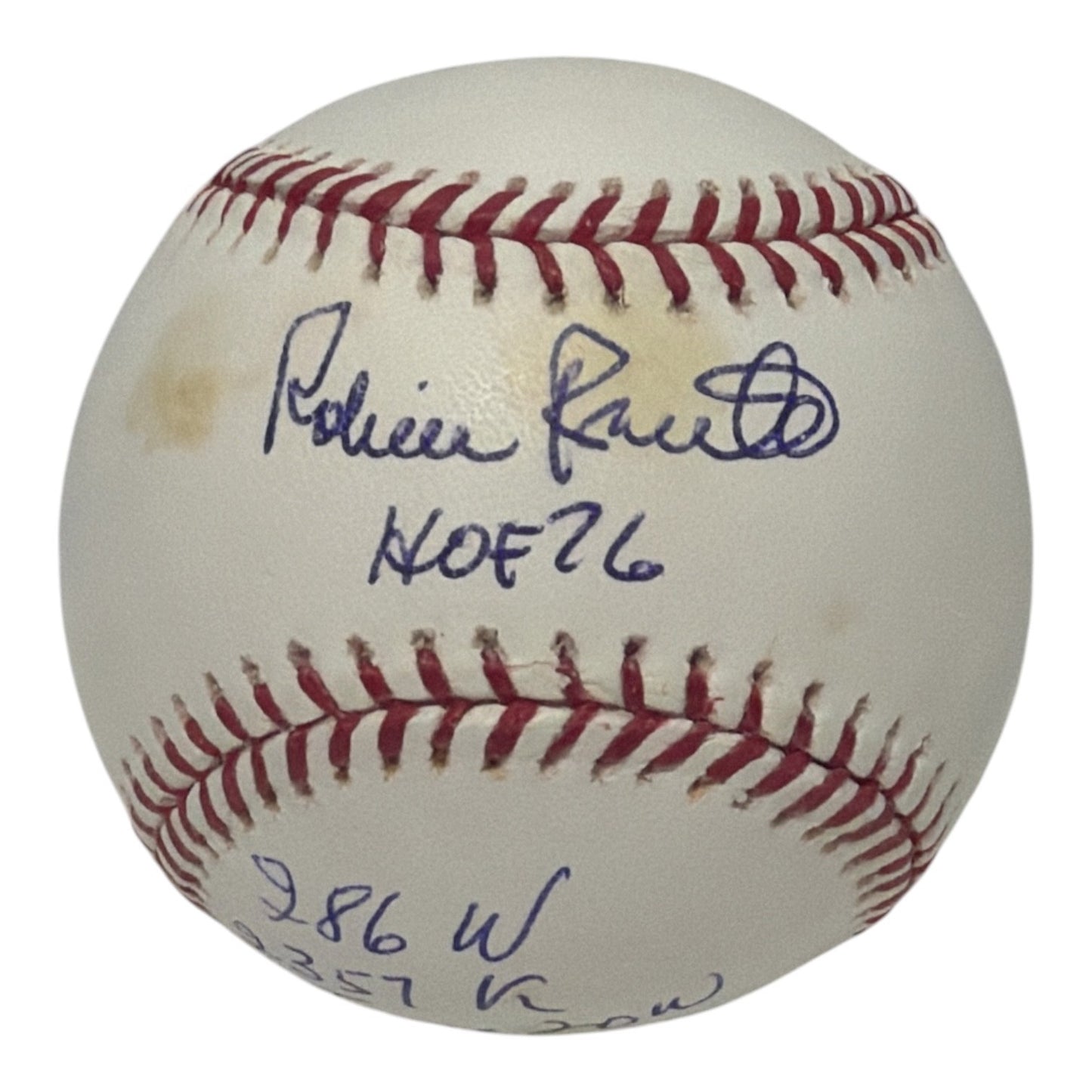 Robin Roberts Signed Official MLB Baseball - 4 Inscriptions
