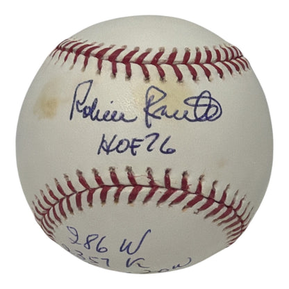 Robin Roberts Signed Official MLB Baseball - 4 Inscriptions