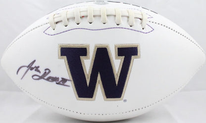 John Ross Signed Washington Huskies Logo Football