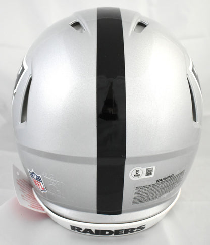 Ashton Jeanty Signed Las Vegas Raiders Full Size Speed Authentic Helmet