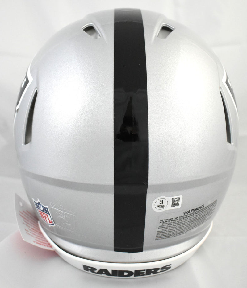 Ashton Jeanty Signed Las Vegas Raiders Full Size Speed Authentic Helmet