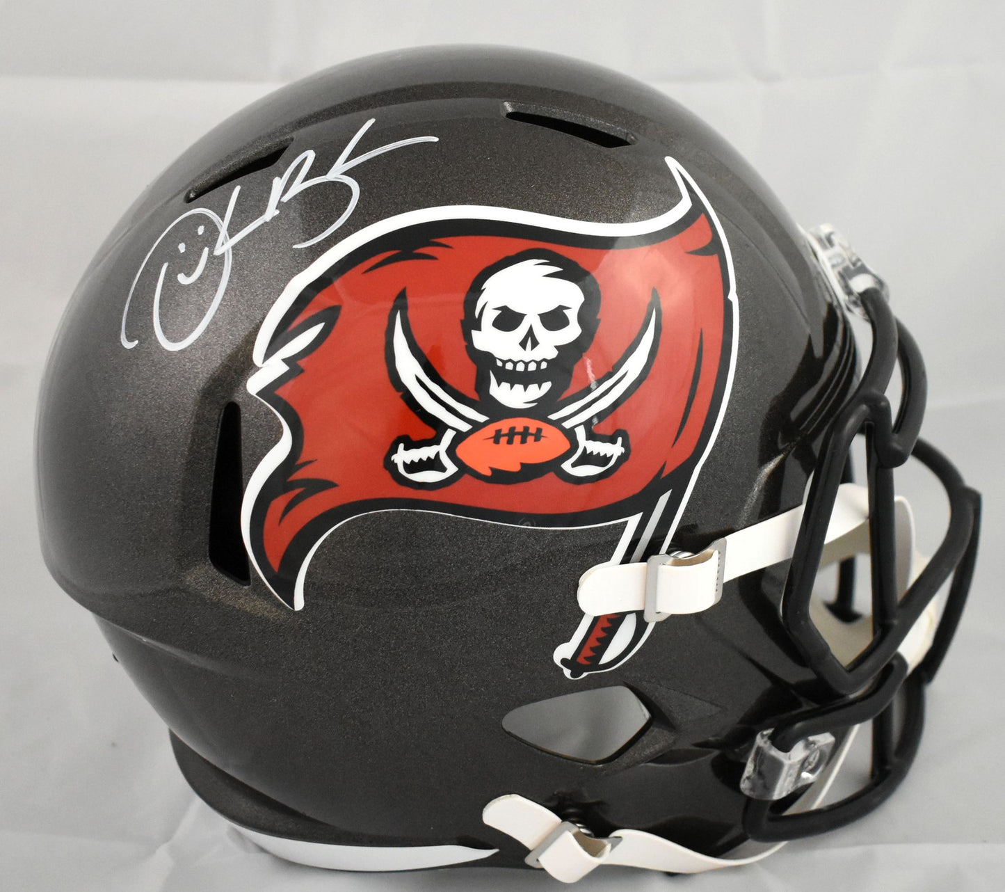 Derrick Brooks Signed Tampa Bay Buccaneers Full Size Speed Helmet