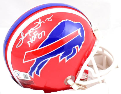Thurman Thomas Signed Buffalo Bills Throwback Mini Helmet