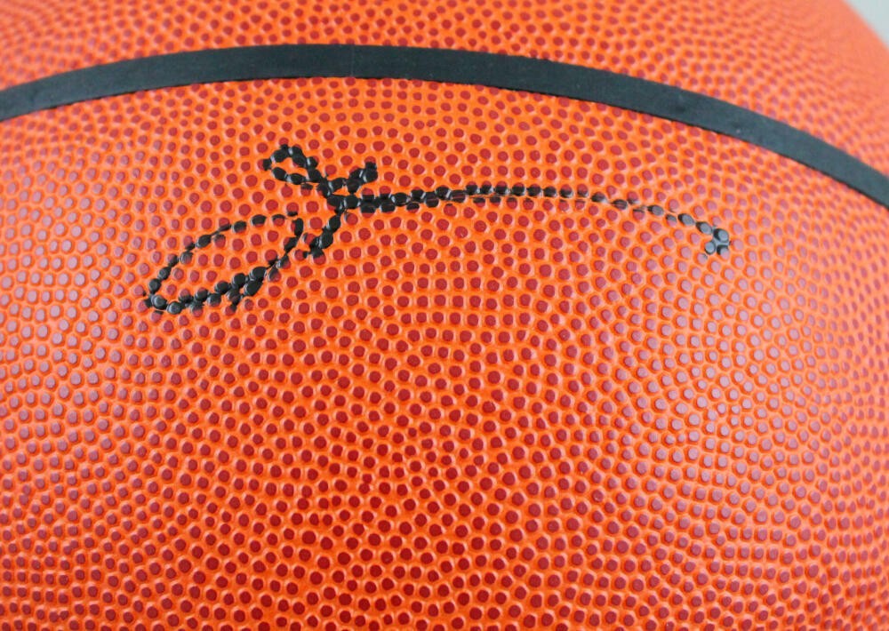 Allen Iverson Autographed Official NBA Wilson Basketball - Black