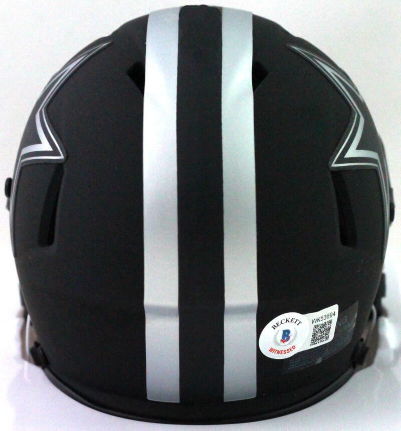 Jay Novacek Autographed Dallas Cowboys Eclipse Speed Mini Helmet