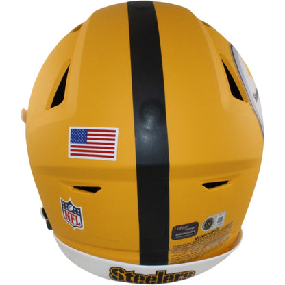 Jerome Bettis Signed Pittsburgh Steelers 2025 Alternate SpeedFlex Helmet