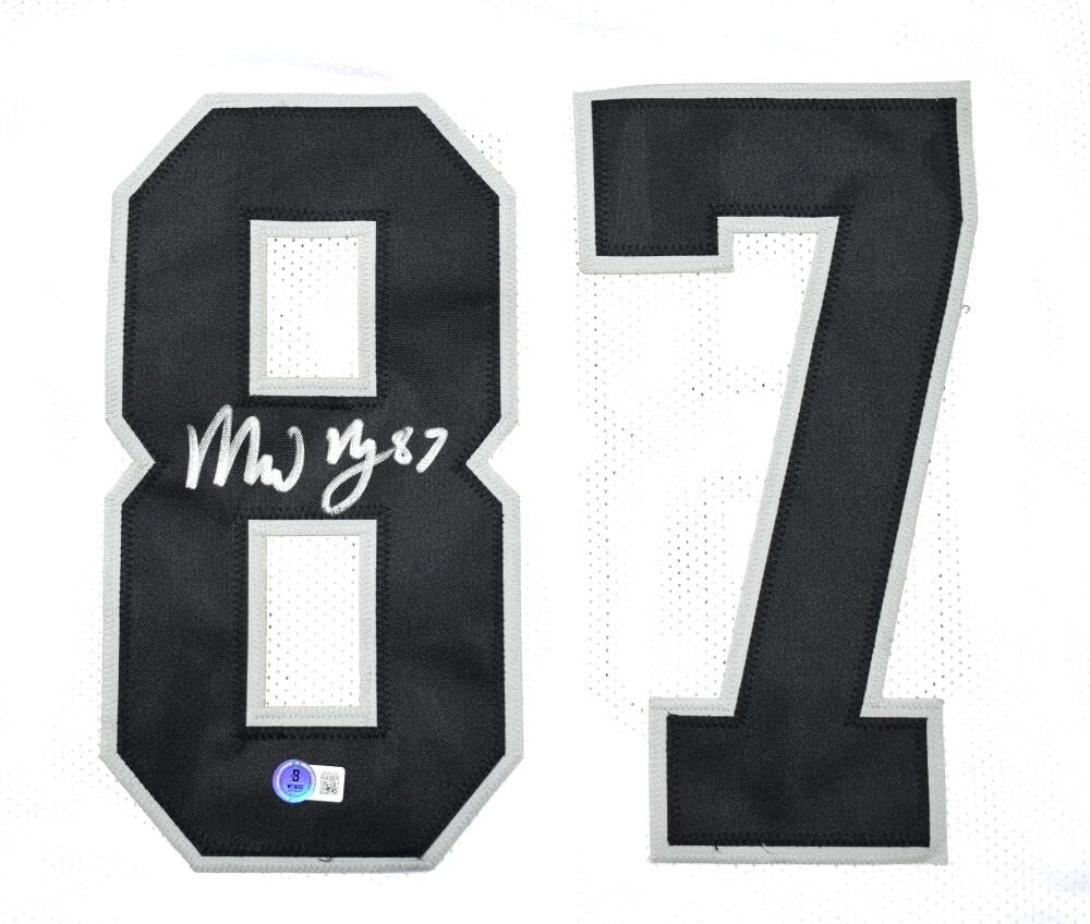 Michael Mayer Autographed White Custom Jersey