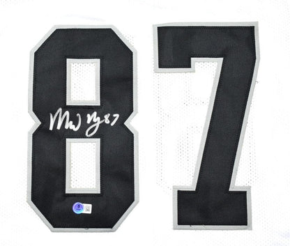 Michael Mayer Autographed White Custom Jersey