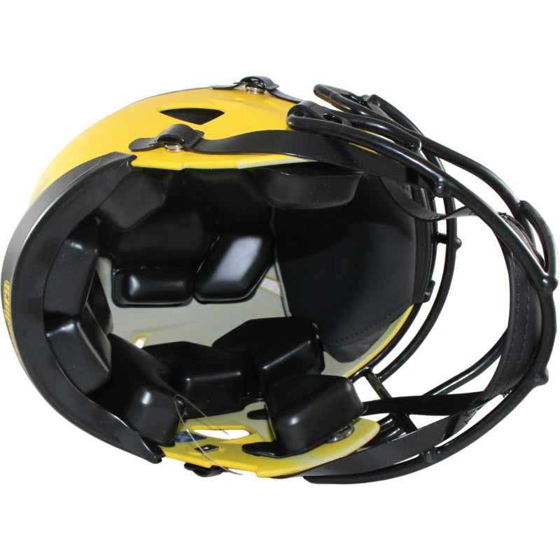 Troy Polamalu Signed Pittsburgh Steelers Authentic Rave Full Size Helmet