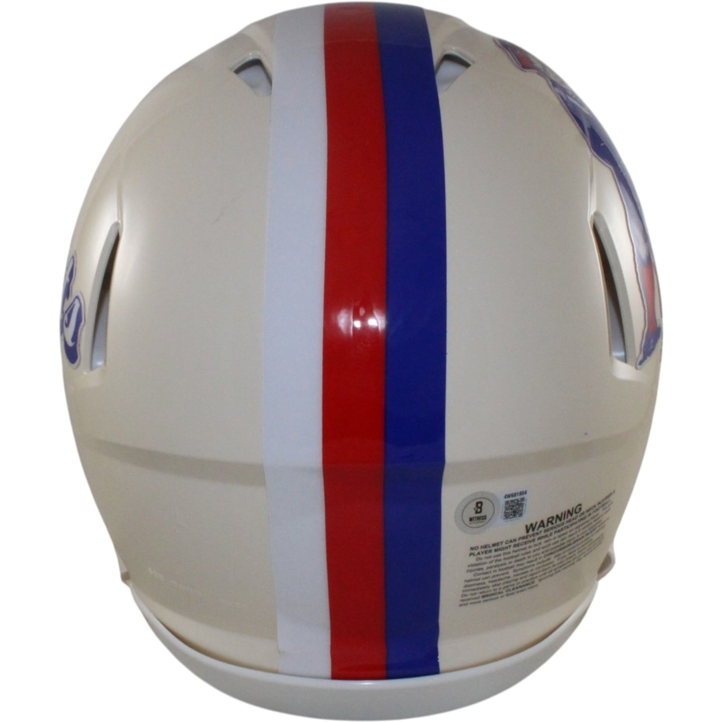 Darrelle Revis Signed New England Patriots Full Size Authentic Retro Helmet