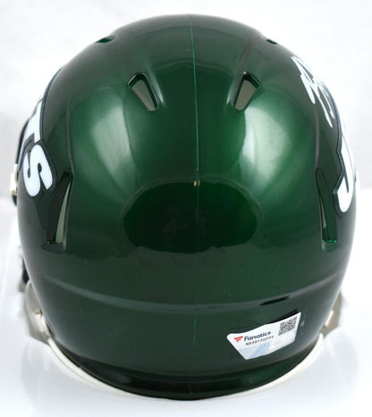 Breece Hall Signed New York Jets Speed Mini Helmet - White