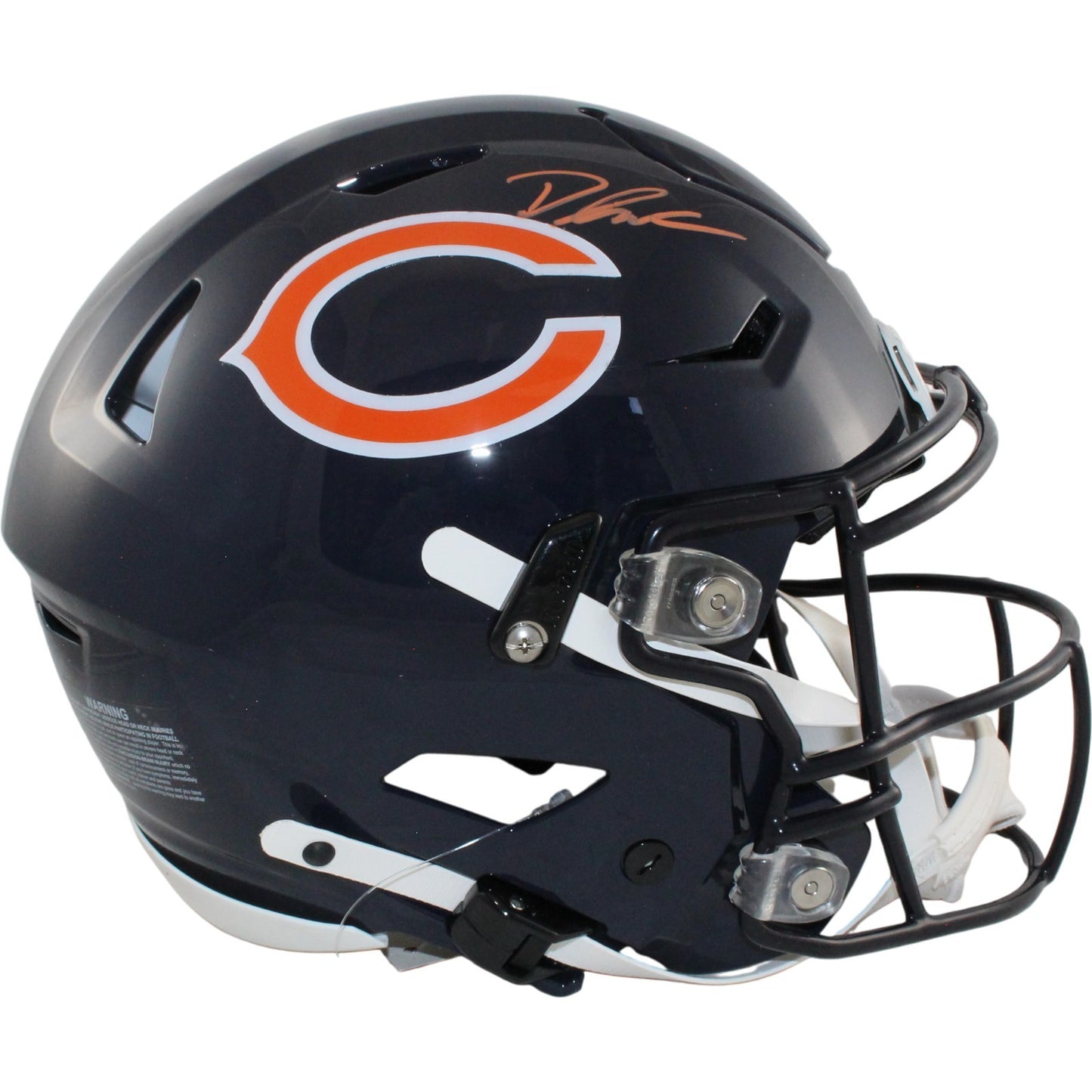 D'Andre Swift Chicago Bears Autographed SpeedFlex Full Size Helmet