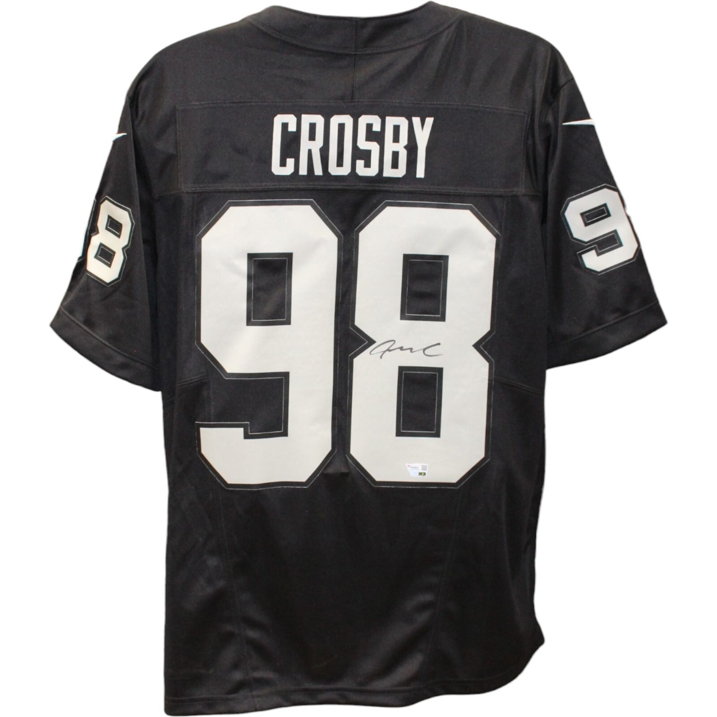 Maxx Crosby Signed Las Vegas Raiders Nike Vapor Jersey