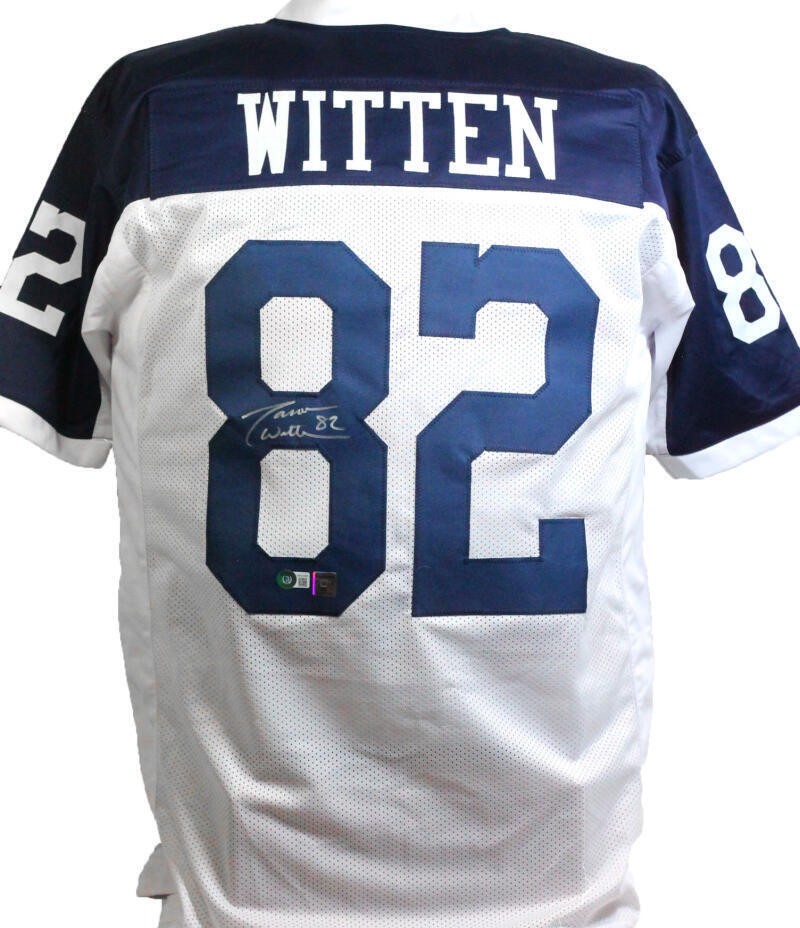 Jason Witten Autographed Dallas Cowboys Custom Football Jersey
