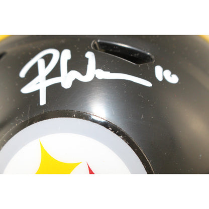 Roman Wilson Pittsburgh Steelers Autographed Mini Helmet