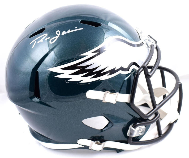 Ron Jaworski Signed Philadelphia Eagles Full Size Speed Replica Helmet