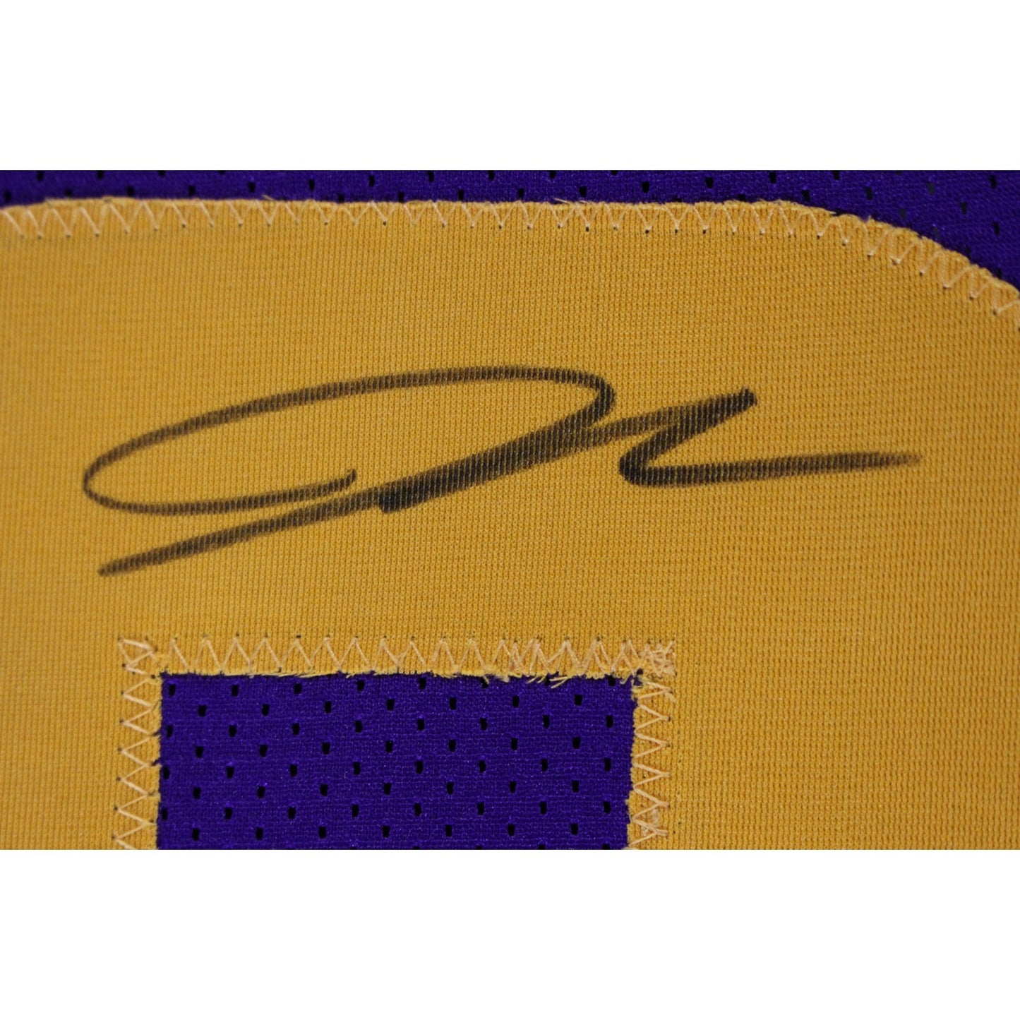 Jordan Addison Autographed Pro Style Purple Jersey (Beckett COA)