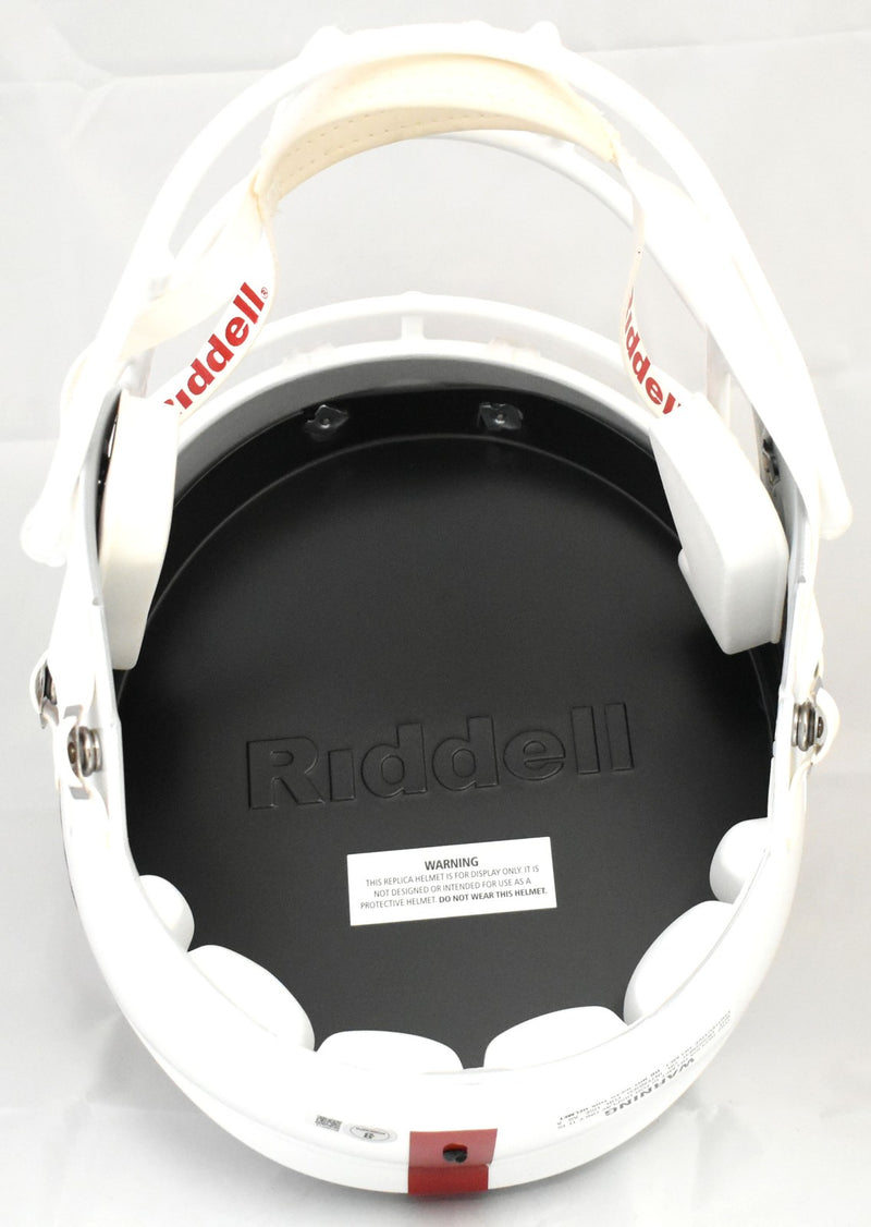 A.J. Brown Signed Ole Miss Rebels Full Size Speed Replica Helmet