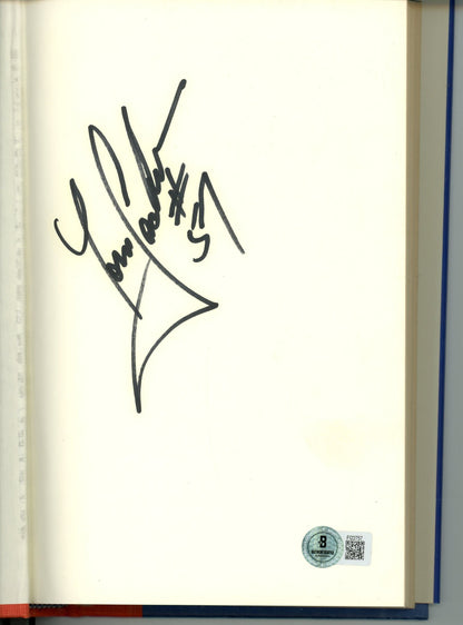 Tom Jackson Signed Denver Broncos Blitz Autobiography Book (BAS COA)