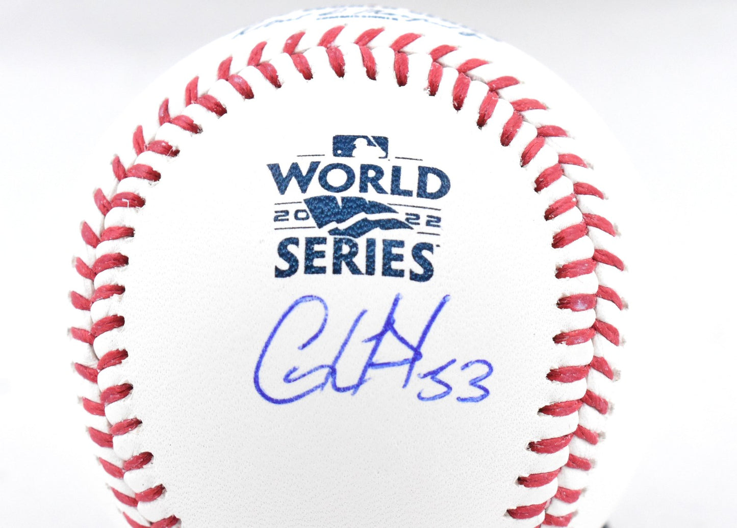 Cristian Javier Autographed World Series Baseball