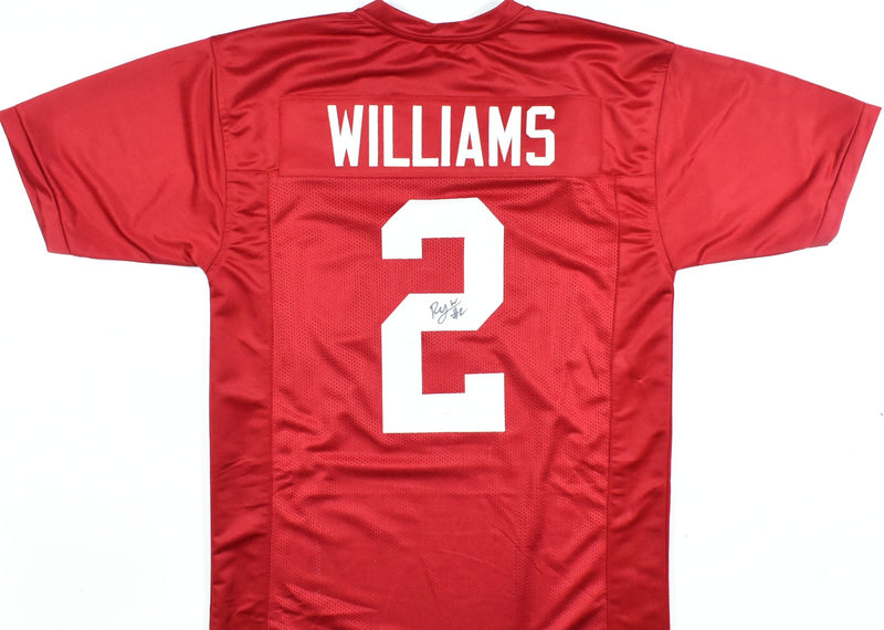 Ryan Williams Autographed Alabama Crimson Tide Black Custom Jersey