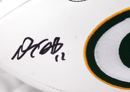 Davante Adams Signed Green Bay Packers Wilson Logo Football