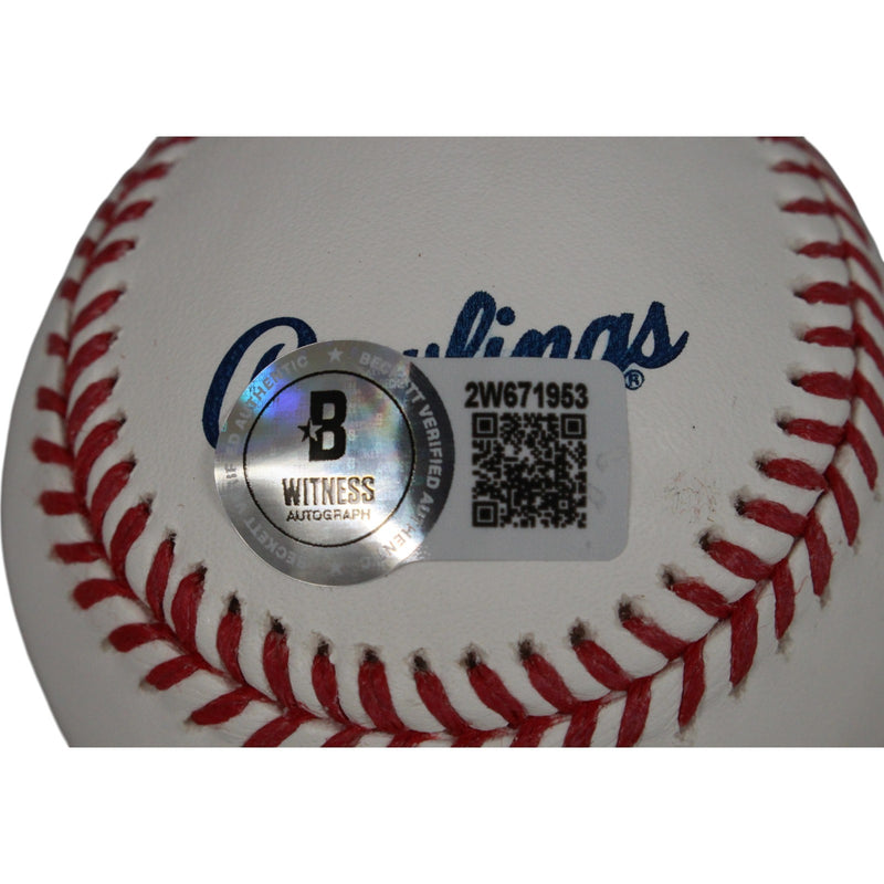 Tommy John New York Yankees Signed Official Major League Baseball