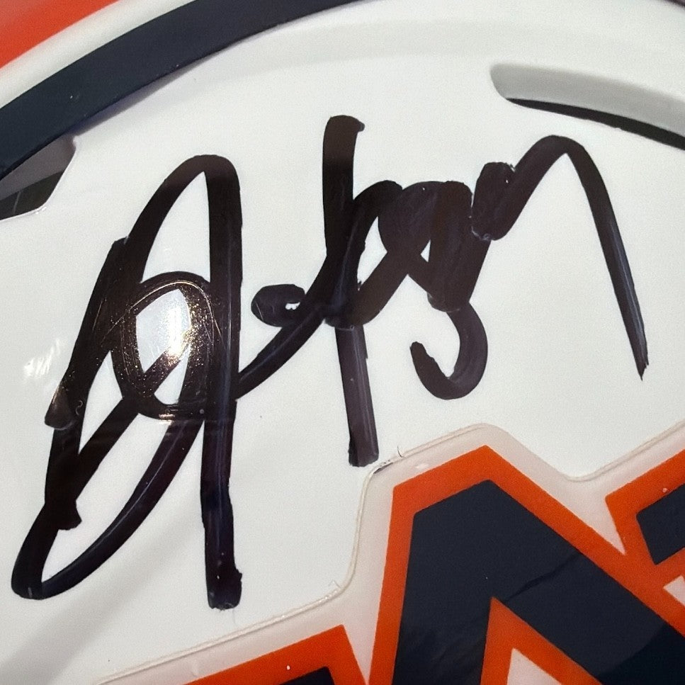 Bo Jackson Signed Auburn Tigers Speed Mini Helmet