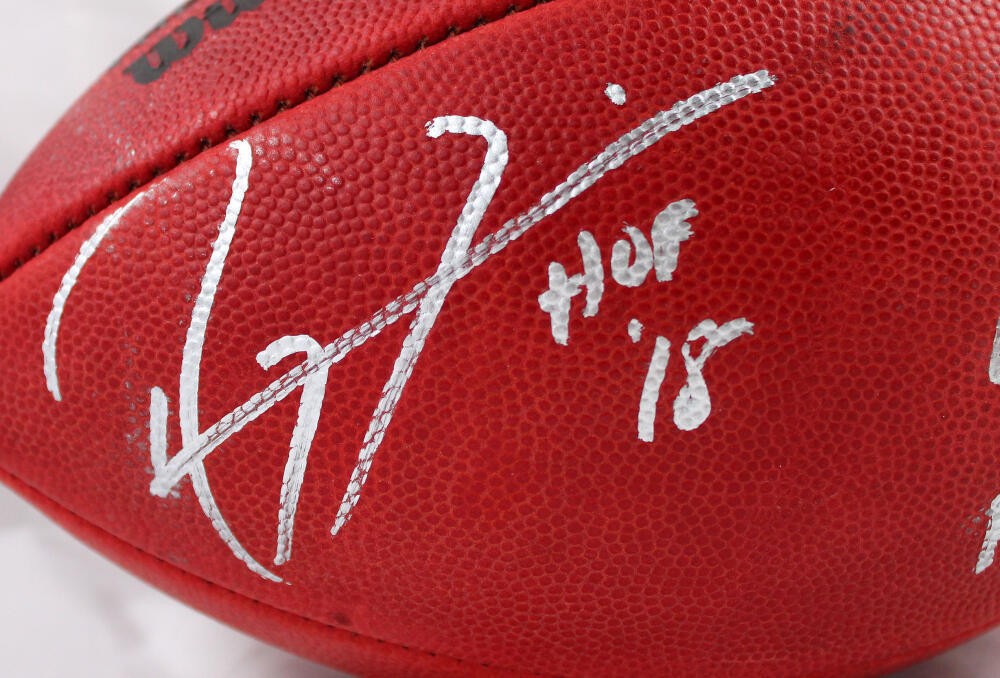 Ray Lewis & Ed Reed Signed NFL Duke Football (HOF Inscriptions)