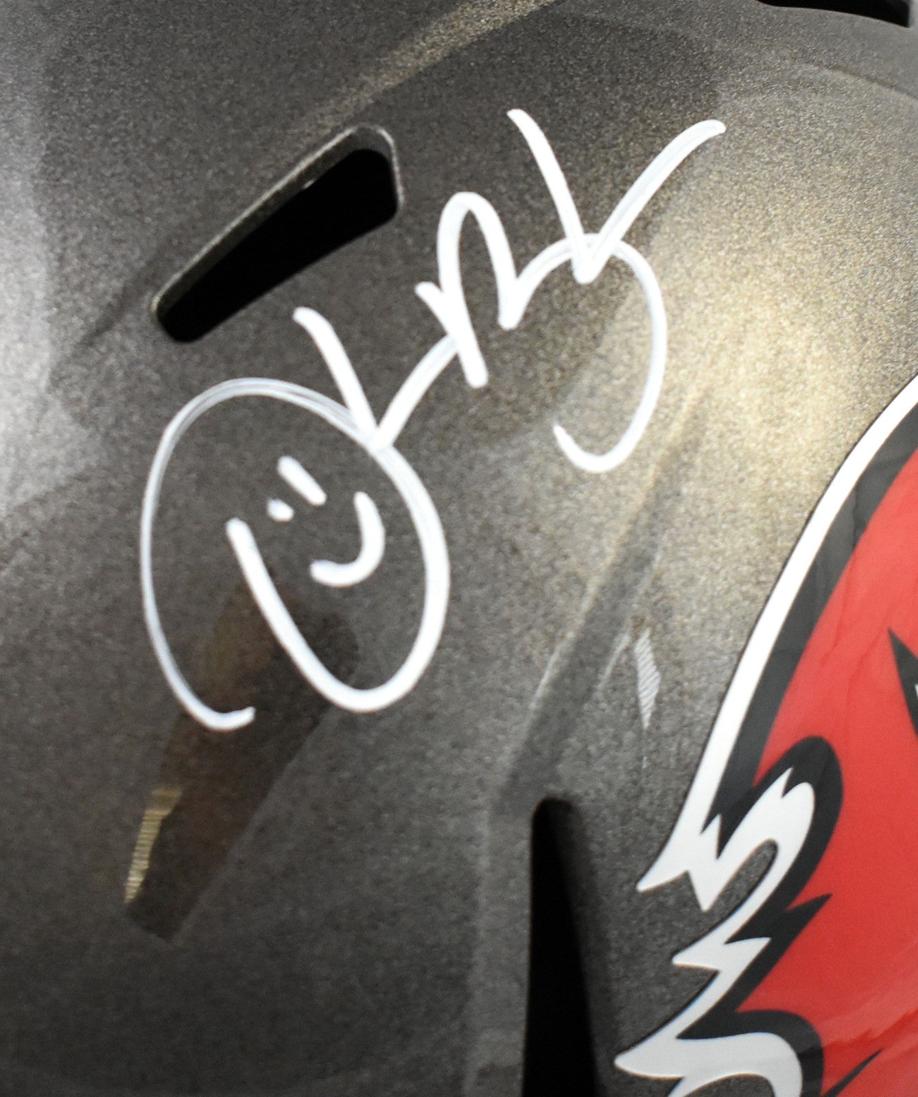 Derrick Brooks Signed Tampa Bay Buccaneers Full Size Speed Helmet