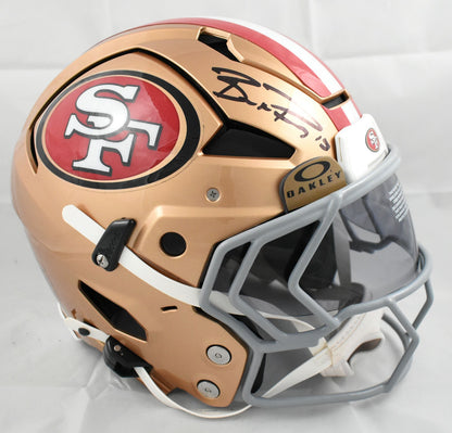 Brock Purdy Autographed San Francisco 49ers Riddell Axiom Helmet