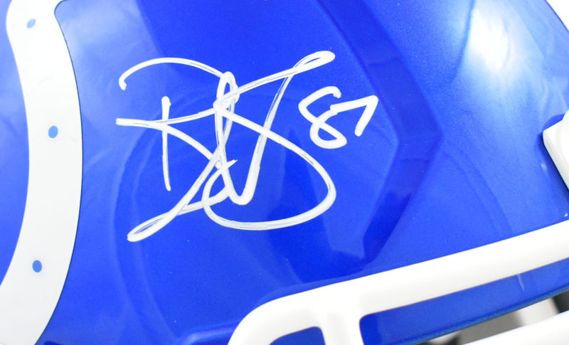 Reggie Wayne Autographed Indianapolis Colts Flash Speed Full Size Helmet