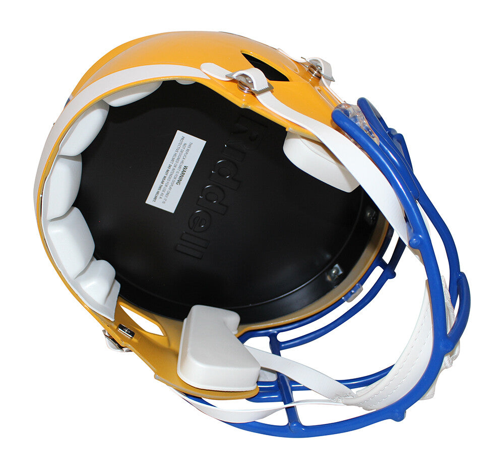 Patrick Jones Autographed Pittsburgh Panthers Full Size Speed Replica Helmet