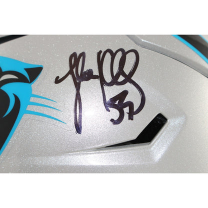 Luke Kuechly Signed Carolina Panthers Full Size Authentic SpeedFlex Helmet