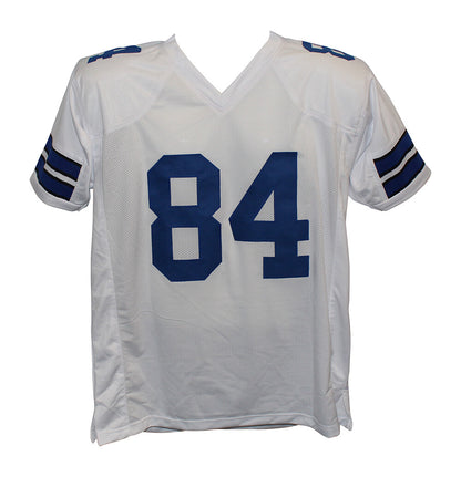 Jay Novacek Signed Dallas Cowboys Custom White Jersey (Beckett COA)