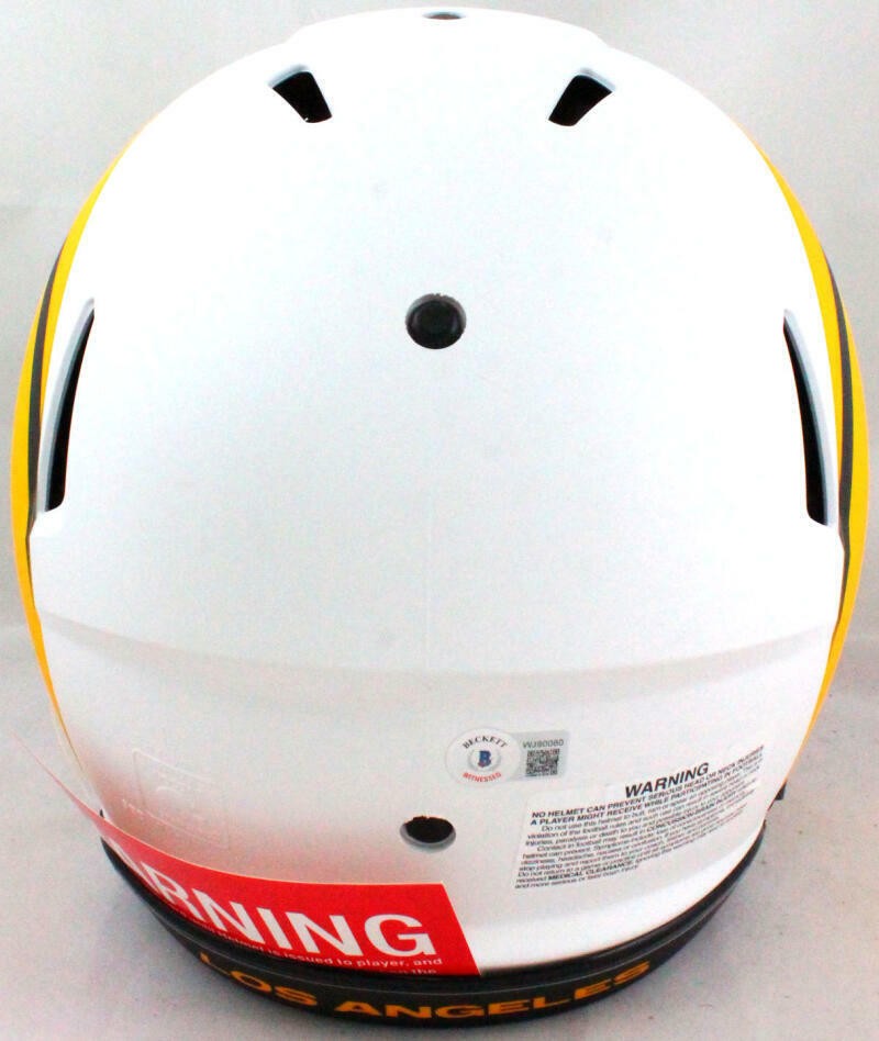 Kurt Warner Signed St. Louis Rams Lunar Speed Full Size Authentic Helmet