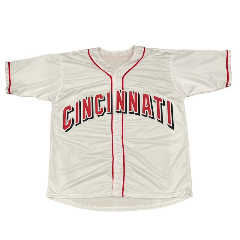 Jonathan India Signed Cincinnati Reds Custom Jersey (2021 ROY)