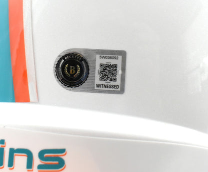 Ricky Williams Signed Miami Dolphins Full Size Speed Helmet - "SWED"