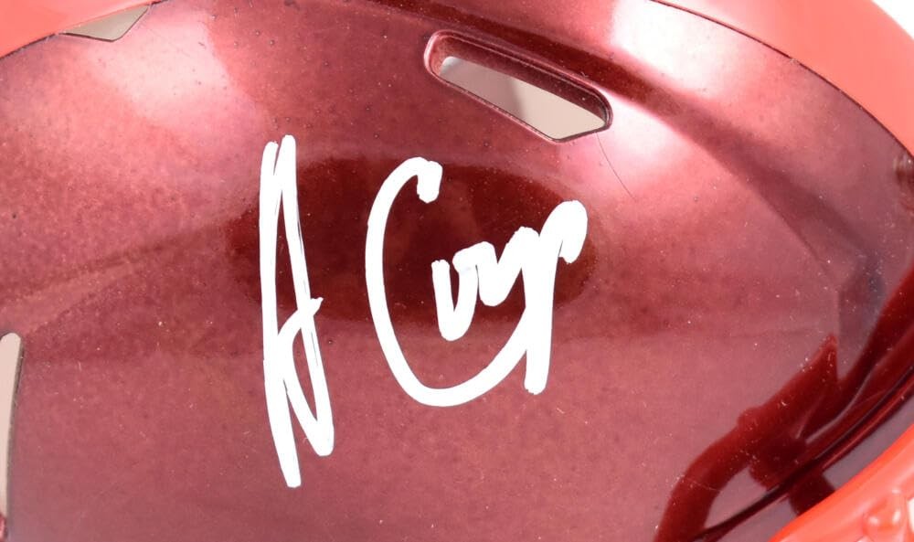 Amari Cooper Signed Cleveland Browns Flash Mini Helmet