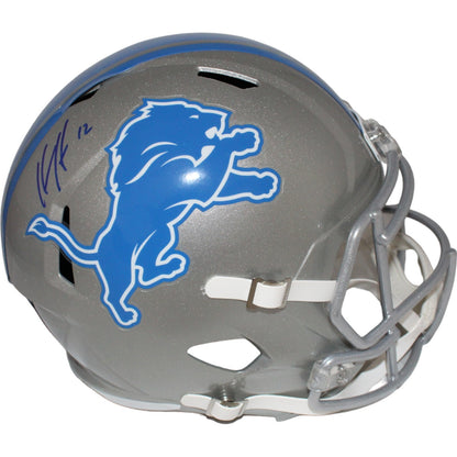Hendon Hooker Autographed Detroit Lions Full Size Replica Helmet