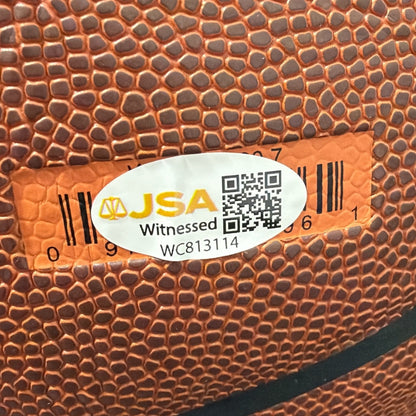 Gerald Wilkins Autographed New York Knicks Basketball