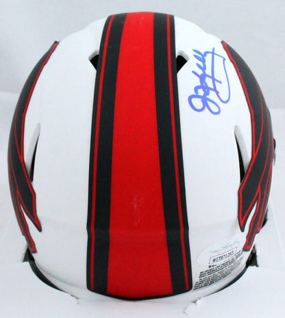 Jim Kelly Autographed Buffalo Bills Lunar Speed Mini Helmet