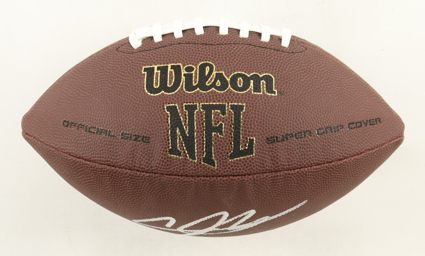 Andre Johnson Signed Houston Texans Wilson Football