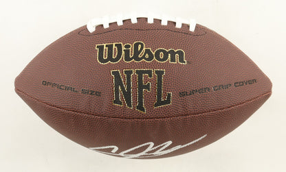 Andre Johnson Signed Houston Texans Wilson Football