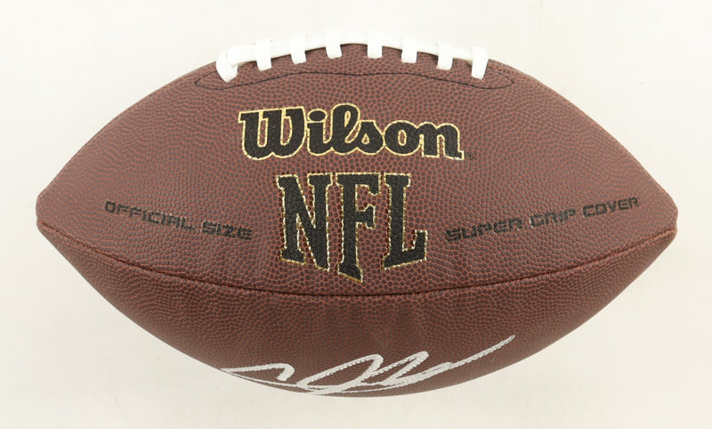 Andre Johnson Signed Houston Texans Wilson Football